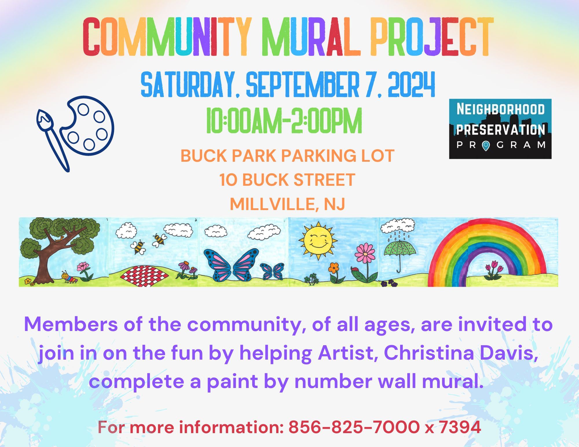 Community Mural Project Flyer