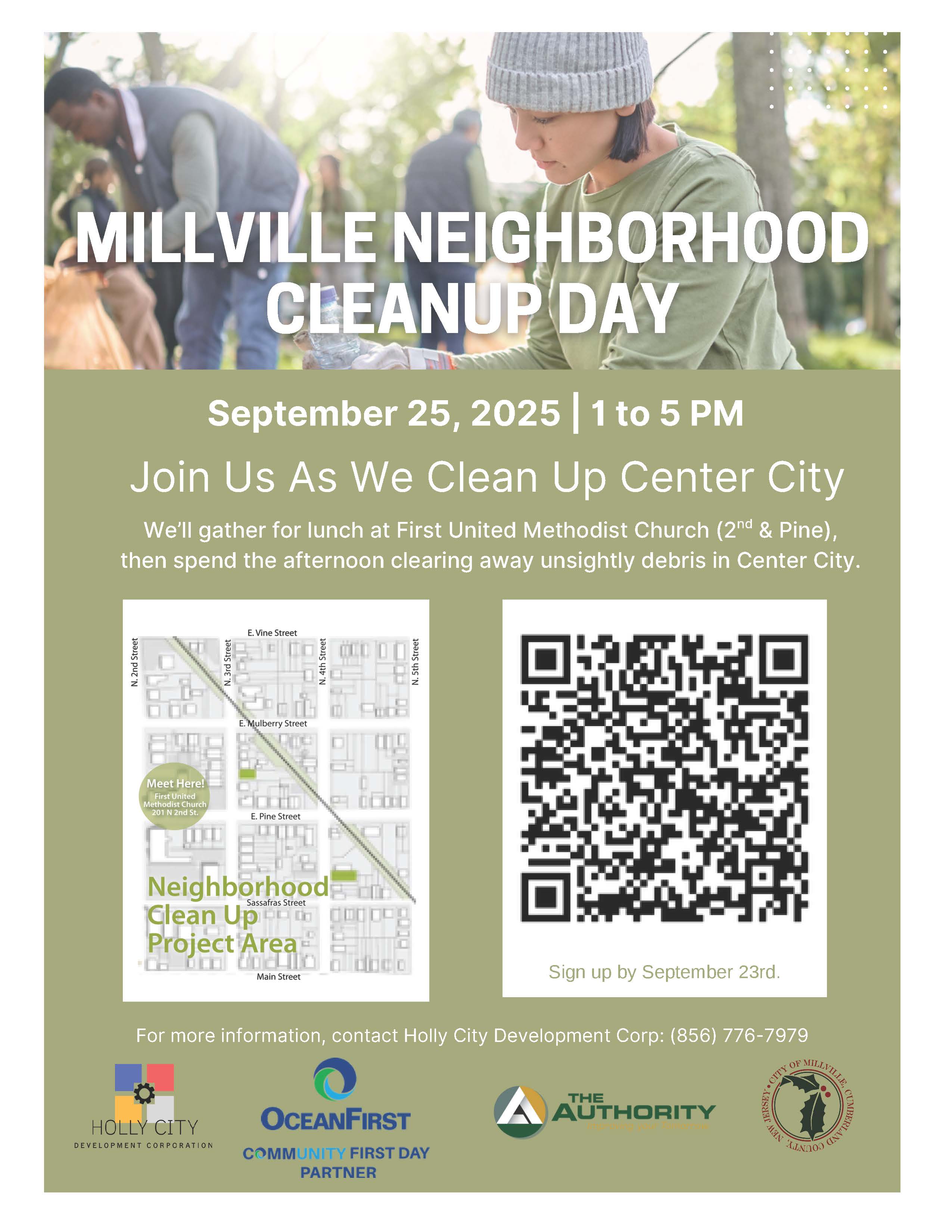 2025 Community Cleanup Flyer
